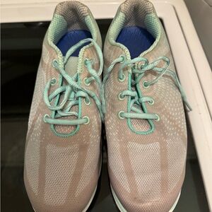 FootJoy Athletic Shoes in Gray and Mint